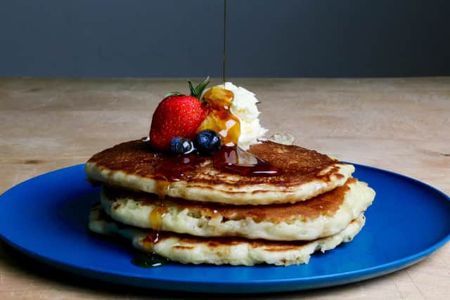 Honey is a popular pancake topping - but it shouldn't be given to children under one.