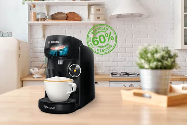 Tassimo launches new coffee machine made with 60% recycled plastic and it’s better than half price