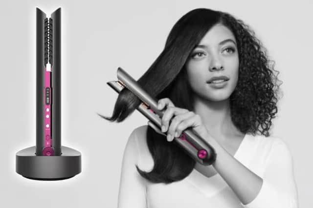 Save 56% on the Dyson inspired cordless 2-in-1 hair straightener - Hurry they’re selling fast