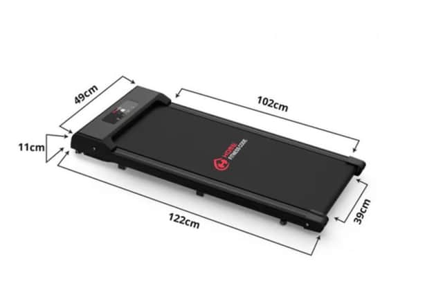 Rattix Shock-Absorbing Electric Under Desk Treadmill £139 rrp £599.99