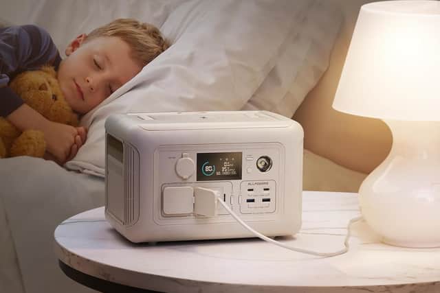 It has a super-quiet cooling fan