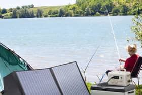 The Allpowers R600 comes with a 100w solar panel if you buy the bargain bundle