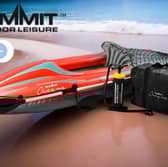The Summit Oceana is made of "puncture-resistant" PVC