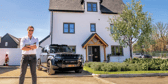 The Hampshire home is a new-build, in a stunning new development