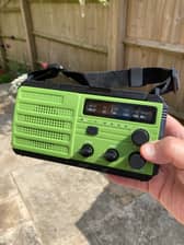 Workhorse:  the Ryichi wind-up radio is compact but could be a lifesaver