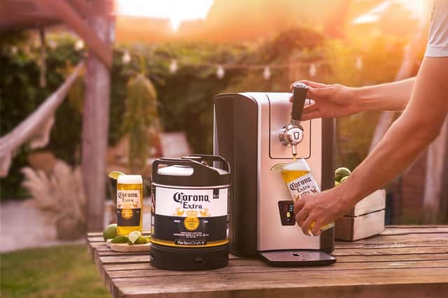 The PerfectDraft black Corona Extra starter bundle - The ultimate Father’s Day gift for the ultimate dad