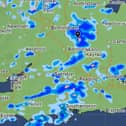 Met Office map shows when heavy rain is forecast to hit the UK.