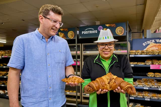 Asda has created a croissant five times bigger than standard