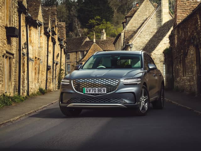 The GV70 is a handsome thing, so a light facelift is no issue