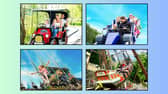 Just a taste of the fun at Gulliver’s  – all this and more for just £12.50 this summer.