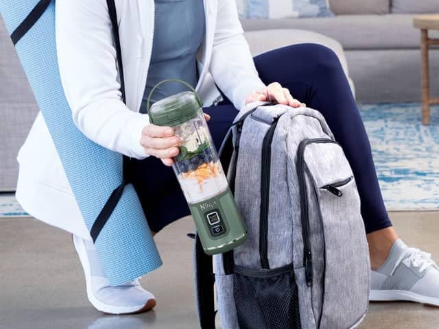 Take your ingredients with you and make up a fresh smoothie wherever you go
