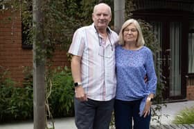 Heather and Martin were supported by Keech