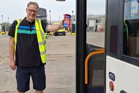 Bus driver James Blaydon