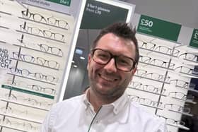 Carl Furnell, the new retail director at Specsavers Biggleswade