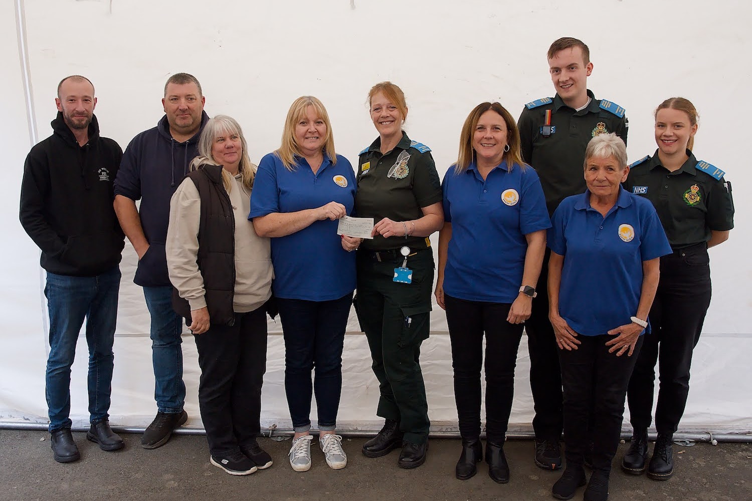 Sandy Guild aids first responders