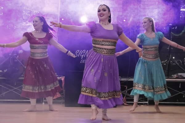 Dancers at the last Diwali celebration at the Weatherley Centre in Biggleswade