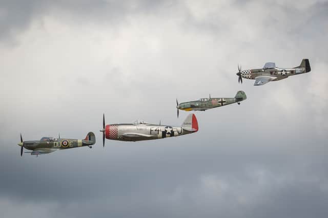 Spitfire, Thunderbolt, 109 and Mustang Festival of Flight 2026