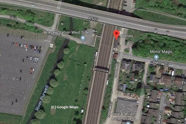 Arlesey Train Station. Photo from Google Maps