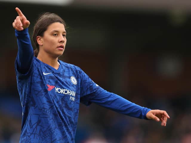 Sam Kerr on her Chelsea debut