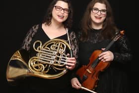 Music teachers Gavriella and Ortal, who perform as the Goldman Sisters.