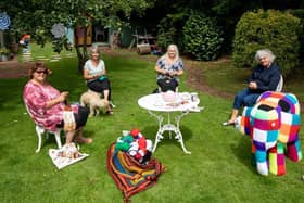 Battle yarn bombers