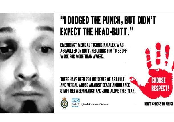 Alex - an Emergency Medical Technician - features in the campaign