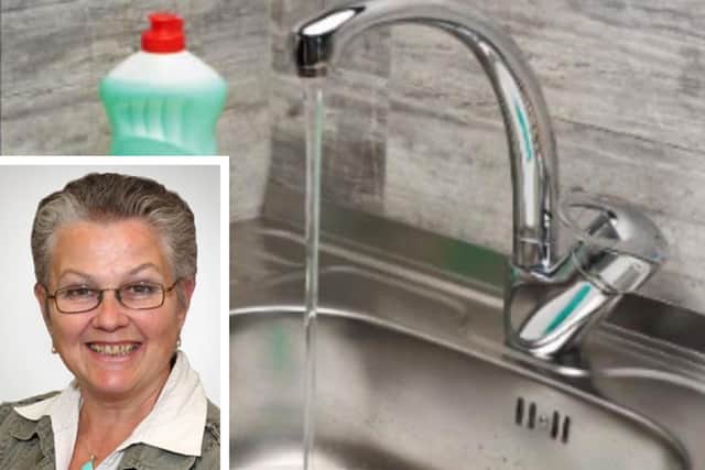 Water shortages could be a problem for Central Bedfordshire; (inset) Cllr Alison Graham