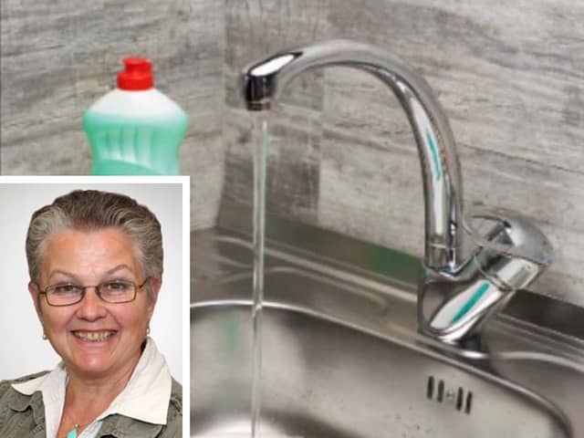 Water shortages could be a problem for Central Bedfordshire; (inset) Cllr Alison Graham