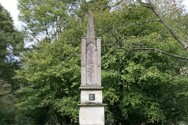 The obelisk. Photo: Holly McGivern.