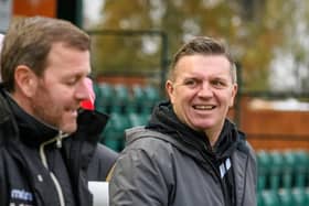 Biggleswade Town manager Chris Nunn