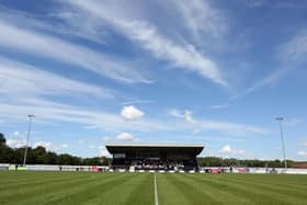 Corby Town's Steel Park home