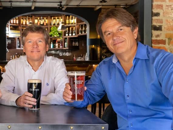 Oakman Inns' CEO, Dermot King & Exec Chair Peter Borg-Neal - med res