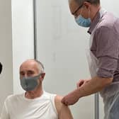 A second vaccine centre opens in Bedford today