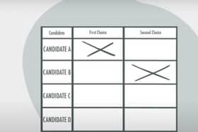 Voters will choose their first and second preferences in the Beds PCC election