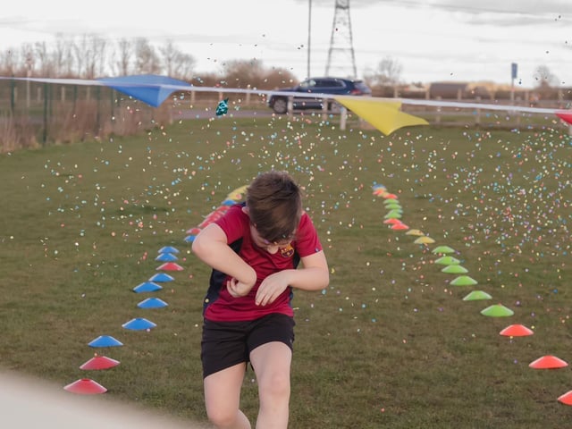 Harrison smashed his original fundraising target