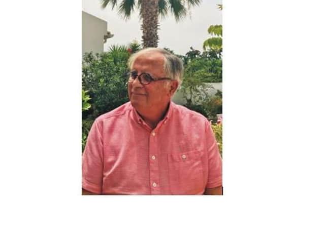Eastbourne author Geoff Cook