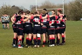 Biggleswade Firsts prepare for action.