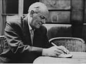 H E Bates, the author of My Uncle Silas and The Two Sisters. Photo by Evening Standard/Getty Images.