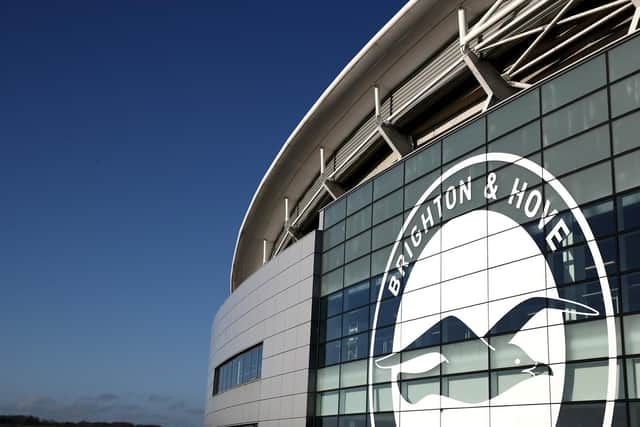 The Amex stadium hasn't hosted Premier League football since February