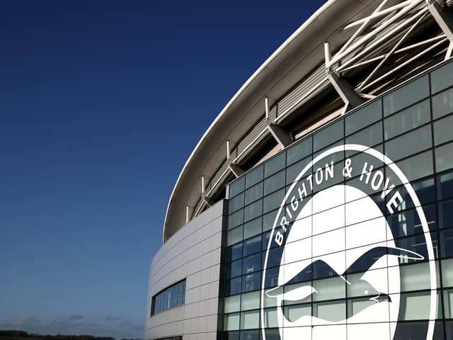 The Amex stadium hasn't hosted Premier League football since February