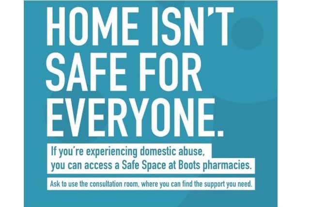 Campaign launches safe space in Boots stores forvictims of domestic abuse across the UK
