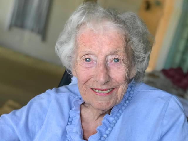 Dame Vera Lynn at 103. Photo by Susan Fleet