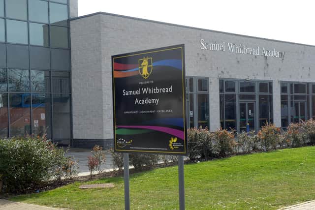 Samuel Whitbread Academy changes will be in place by 2023
