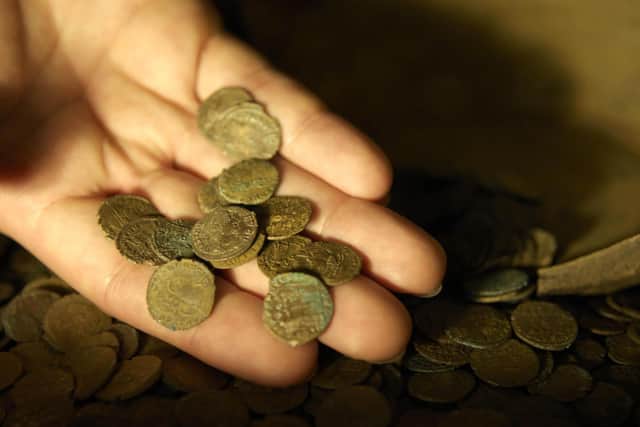 There were 16 reports of treasure in Bedfordshire last year
