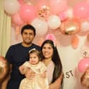 Angeliqua and Haydn Smith from Luton are parents to 20-month-old Isabella