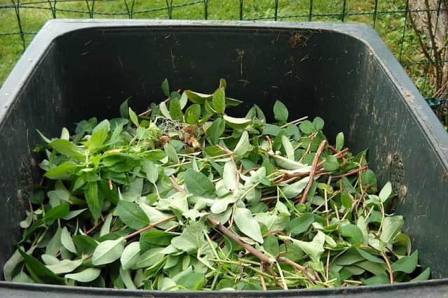 Central Beds Council was forced to suspend garden waste collections over the summer due to HGV driver shortages