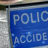 Roads are closed while emergency services are on the scene