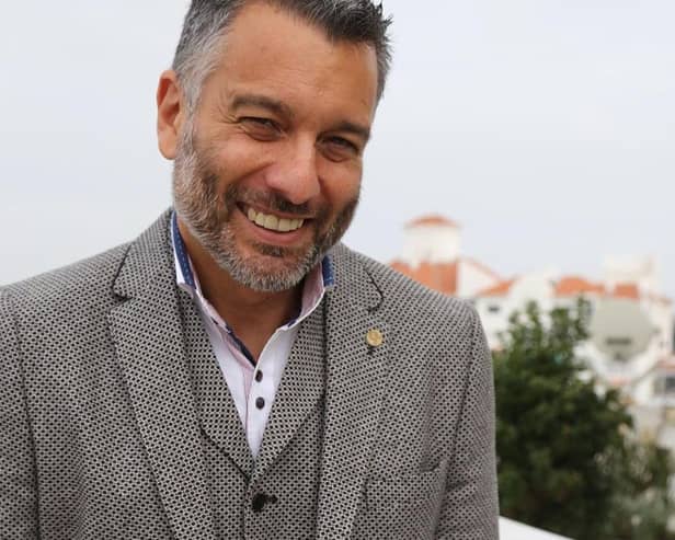 Biggleswade United Chairman Guillem Balague