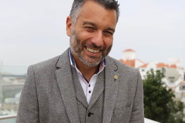 Biggleswade United Chairman Guillem Balague