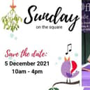 Sunday on the Square and (right) Val at the summer event.
